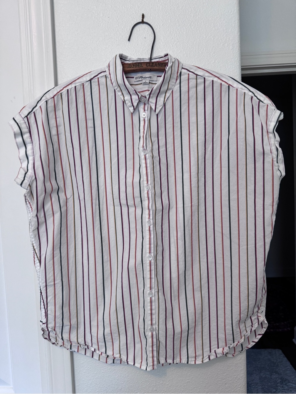 Madewell Short Sleeve Blouse Small
